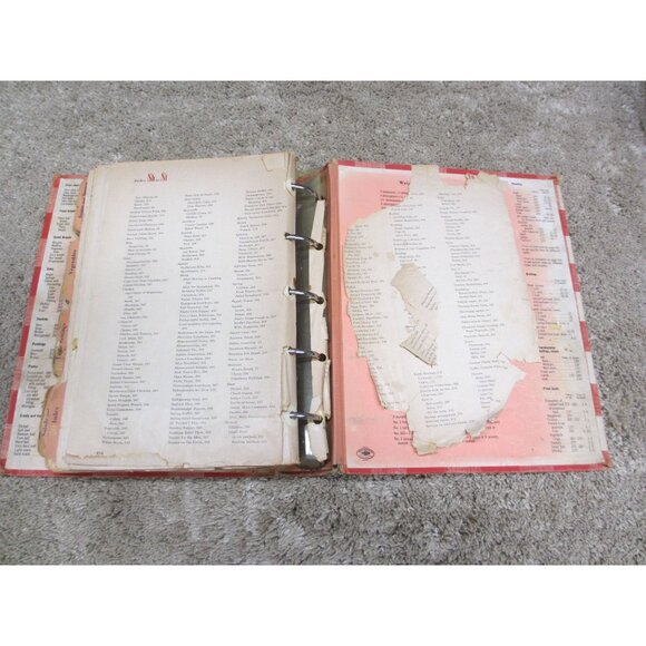 Better Homes & Gardens New Cook Book 1953 Vintage Red/White Plaid Hardcover - Picture 8 of 15